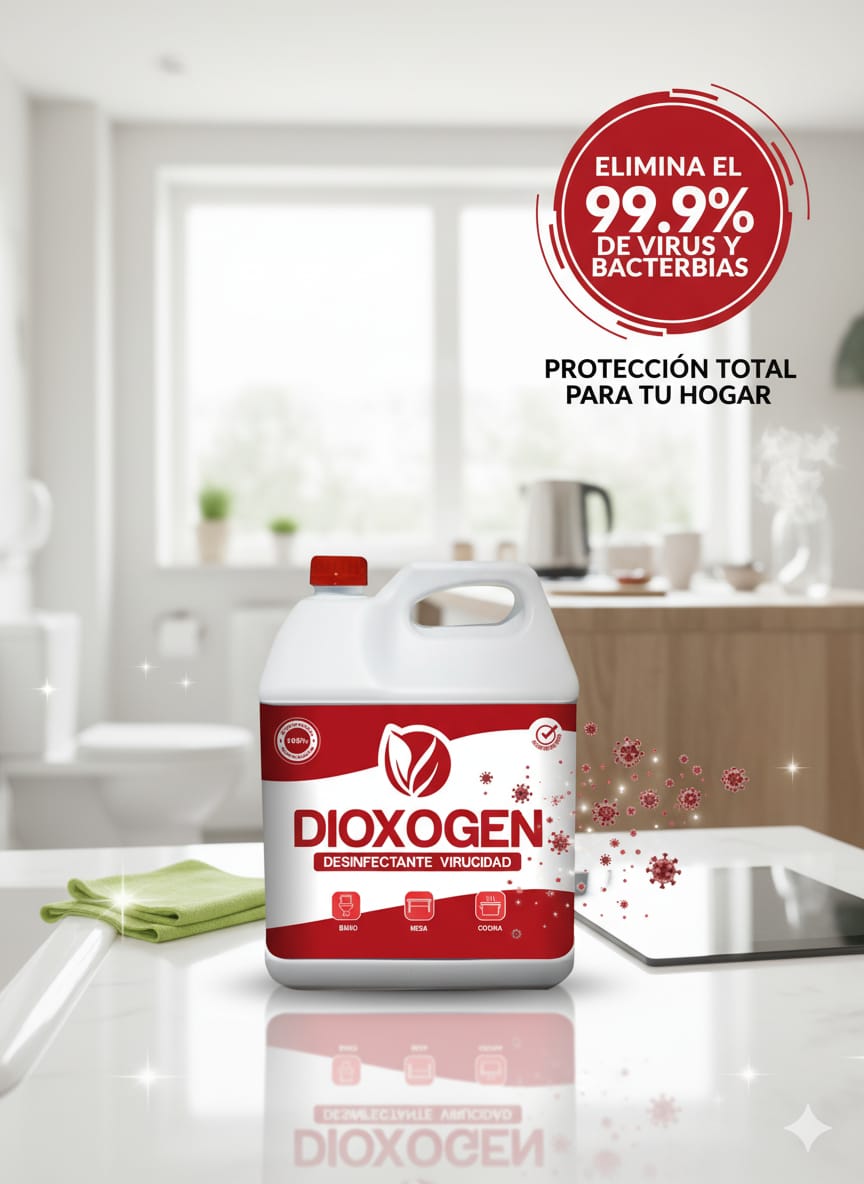 DIOXOGEN VIRUCIDA Y BACTERICIDA